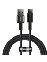 Baseus Tungsten Gold Cable USB/USB-C 480Mbps 100W 1m black
