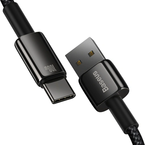 Kup Cablul Baseus Tungsten Gold USB/USB-C 480Mbps 100W 1m negru - BSU3695 - {ean13} - Sklep Home Screen