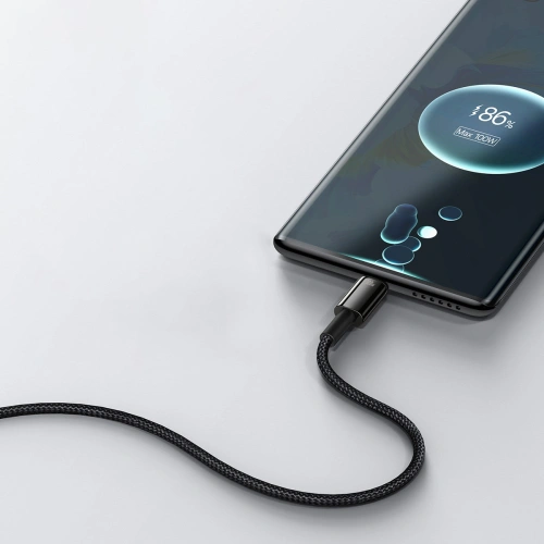 Kup Kabel Baseus Tungsten Gold USB/USB-C 480Mbps 100W 2m černý - BSU3696 - {ean13} - Sklep Home Screen