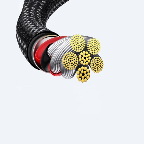 Kup Kabel Baseus Tungsten Gold USB/USB-C 480Mbps 100W 2m černý - BSU3696 - {ean13} - Sklep Home Screen