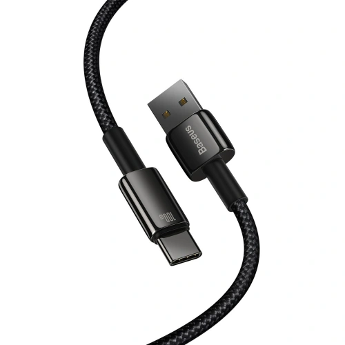 Kup Kabel Baseus Tungsten Gold USB/USB-C 480Mbps 100W 2m černý - BSU3696 - {ean13} - Sklep Home Screen