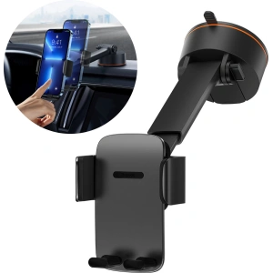 Kup Uchwyt auto Baseus Easy Control Pro pentru bord/grilă negru (Versiunea cu ventuză) - BSU3697 - {ean13} - Sklep Home Screen