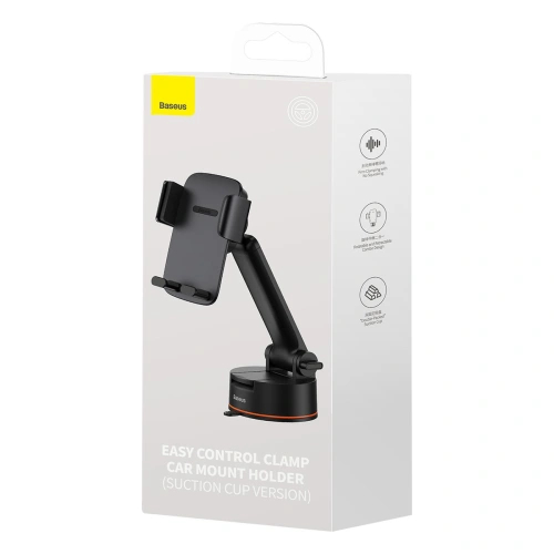 Buy Baseus Easy Control Pro Car Mount Holder black (Suction Cup Version) - BSU3697 - {ean13} - Home Screen Store Europe