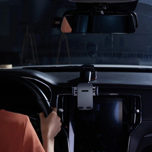 Buy Baseus Easy Control Pro Car Mount Holder black (Suction Cup Version) - BSU3697 - {ean13} - Home Screen Store Europe