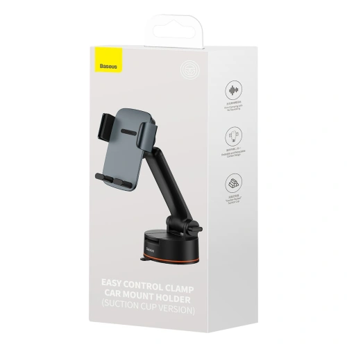 Kup Auto-Halterung Baseus Easy Control Pro für Armaturenbrett/Gitter grau (Suction Cup Version) - BSU3698 - {ean13} - Sklep Home Screen