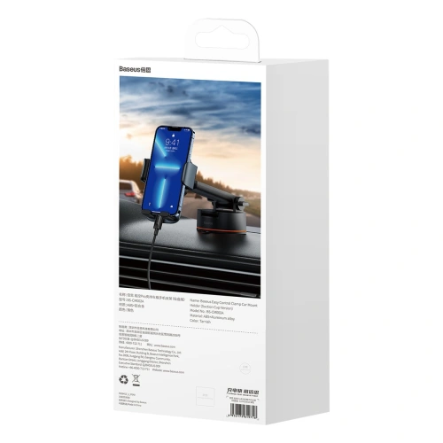 Kup Auto-Halterung Baseus Easy Control Pro für Armaturenbrett/Gitter grau (Suction Cup Version) - BSU3698 - {ean13} - Sklep Home Screen