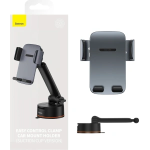 Kup Auto-Halterung Baseus Easy Control Pro für Armaturenbrett/Gitter grau (Suction Cup Version) - BSU3698 - {ean13} - Sklep Home Screen