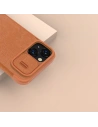 Kup Etui Nillkin Qin Leather Pro Apple iPhone 14 brązowy - NLK767 - {ean13} - Sklep Home Screen