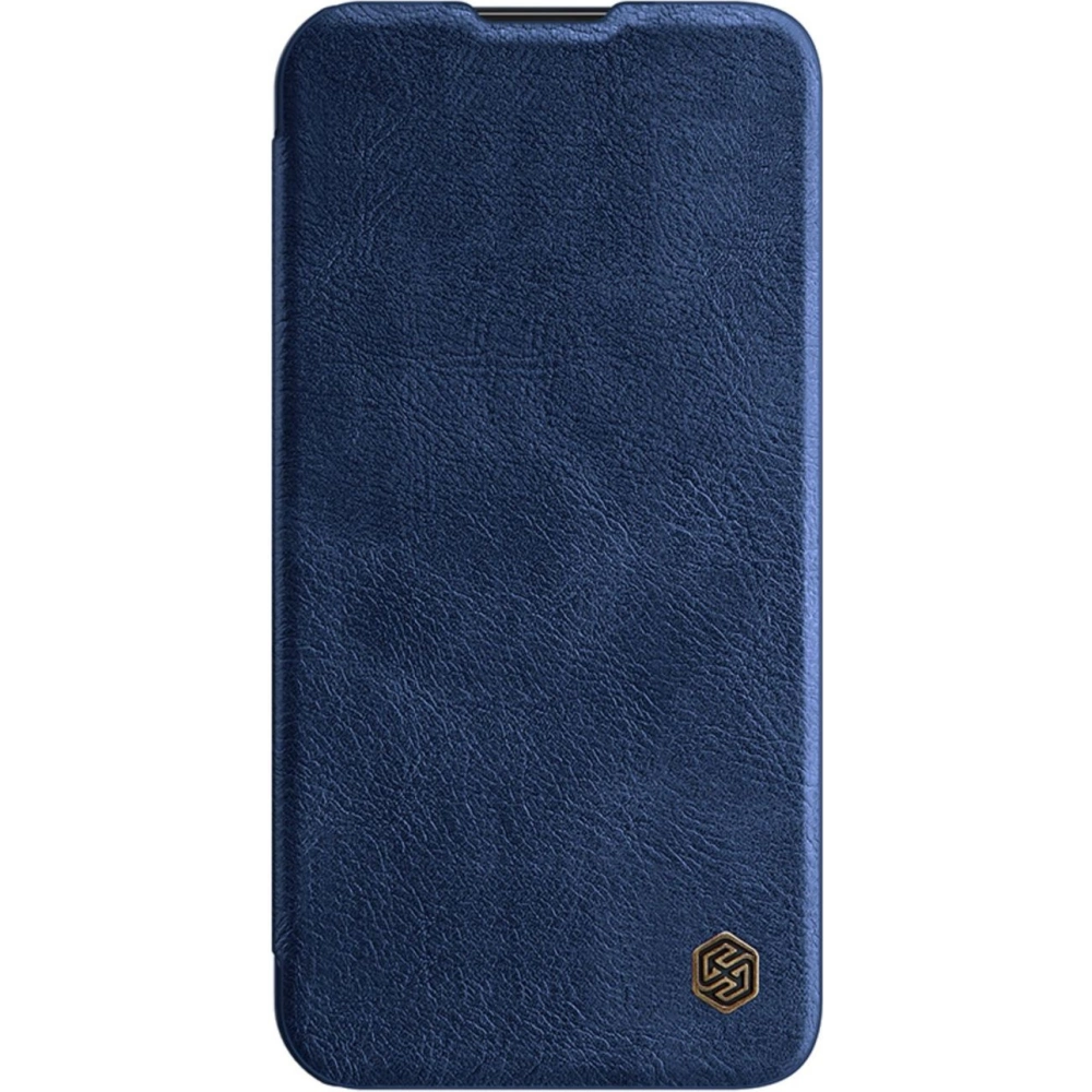 Etui Nillkin Qin Leather Pro Apple iPhone 14 niebieski