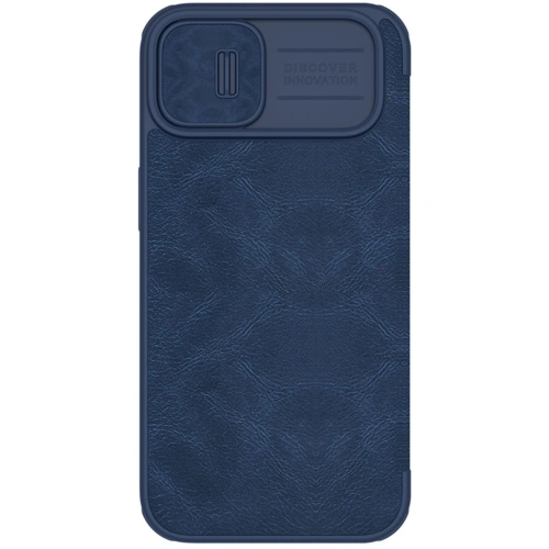 Buy Nillkin Qin Leather Pro Case Apple iPhone 14 blue - NLK769 - {ean13} - Home Screen Store Europe