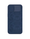 Kup Etui Nillkin Qin Leather Pro Apple iPhone 14 modrý - NLK769 - {ean13} - Sklep Home Screen