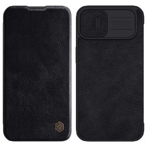 Etui Nillkin Qin Leather Pro Apple iPhone 14 Plus / 15 Plus czarny