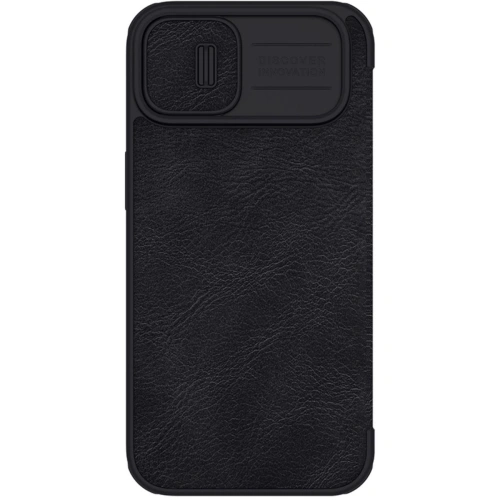 Kup Etui Nillkin Qin Leather Pro Apple iPhone 14 Plus / 15 Plus černé - NLK774 - {ean13} - Sklep Home Screen