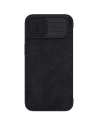 Kup Etui Nillkin Qin Leather Pro Apple iPhone 14 Plus / 15 Plus černé - NLK774 - {ean13} - Sklep Home Screen