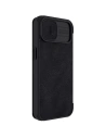 Kup Etui Nillkin Qin Leather Pro Apple iPhone 14 Plus / 15 Plus černé - NLK774 - {ean13} - Sklep Home Screen