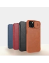 Kup Etui Nillkin Qin Leather Pro Apple iPhone 14 Plus / 15 Plus černé - NLK774 - {ean13} - Sklep Home Screen