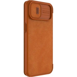Etui Nillkin Qin Leather Pro Apple iPhone 14 Plus / 15 Plus brązowy