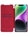 Kup Etui Nillkin Qin Leather Pro Apple iPhone 14 Plus / 15 Plus piros - NLK776 - {ean13} - Sklep Home Screen