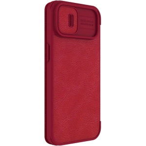 Etui Nillkin Qin Leather Pro Apple iPhone 14 Plus / 15 Plus czerwony