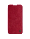 Kup Etui Nillkin Qin Leather Pro Apple iPhone 14 Plus / 15 Plus piros - NLK776 - {ean13} - Sklep Home Screen