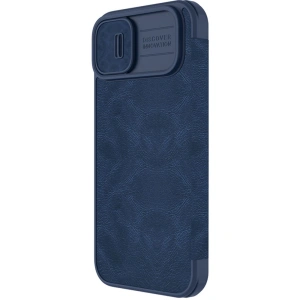 Etui Nillkin Qin Leather Pro Apple iPhone 14 Plus / 15 Plus niebieski