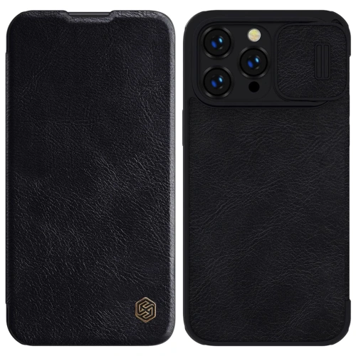 Kup Etui Nillkin Qin Leather Pro Apple iPhone 14 Pro Max černé - NLK778 - {ean13} - Sklep Home Screen