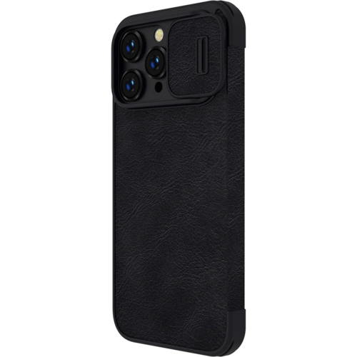 Kup Case Nillkin Qin Leather Pro Apple iPhone 14 Pro Max schwarz - NLK778 - {ean13} - Sklep Home Screen