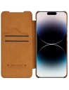 Kup Etui Nillkin Qin Leather Pro Apple iPhone 14 Pro Max hnědý - NLK779 - {ean13} - Sklep Home Screen