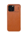 Kup Etui Nillkin Qin Leather Pro Apple iPhone 14 Pro Max hnědý - NLK779 - {ean13} - Sklep Home Screen