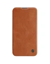 Kup Etui Nillkin Qin Leather Pro Apple iPhone 14 Pro Max hnědý - NLK779 - {ean13} - Sklep Home Screen