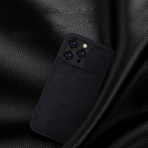 Kup Etui Nillkin Qin Leather Pro Apple iPhone 14 Pro Max hnědý - NLK779 - {ean13} - Sklep Home Screen