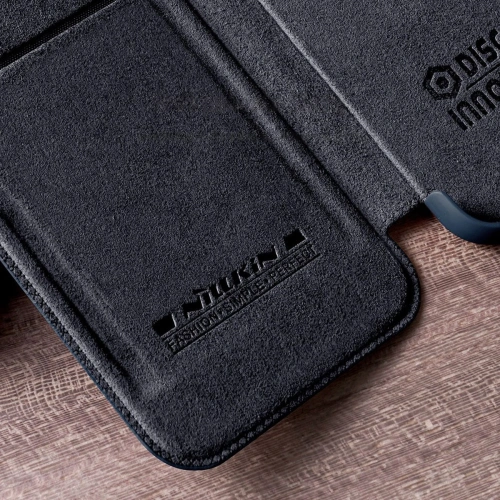 Kup Etui Nillkin Qin Leather Pro Apple iPhone 14 Pro Max hnědý - NLK779 - {ean13} - Sklep Home Screen