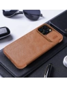 Kup Etui Nillkin Qin Leather Pro Apple iPhone 14 Pro Max hnědý - NLK779 - {ean13} - Sklep Home Screen