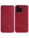 Etui Nillkin Qin Leather Pro Apple iPhone 14 Pro Max czerwony