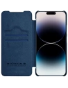 Kup Etui Nillkin Qin Leather Pro Case Apple iPhone 14 Pro Max modrý - NLK781 - {ean13} - Sklep Home Screen