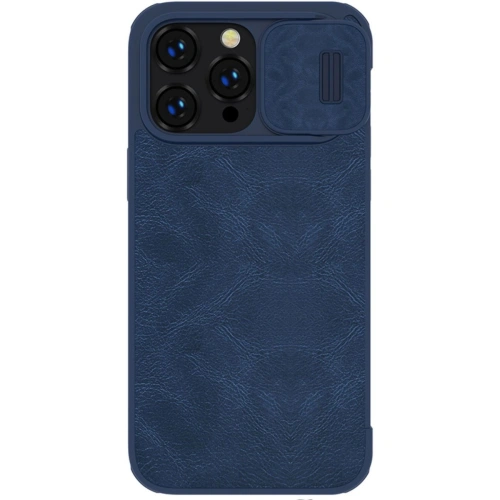 Kup Etui Nillkin Qin Leather Pro Case Apple iPhone 14 Pro Max modrý - NLK781 - {ean13} - Sklep Home Screen