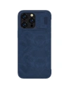 Kup Etui Nillkin Qin Leather Pro Case Apple iPhone 14 Pro Max modrý - NLK781 - {ean13} - Sklep Home Screen