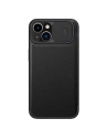 Case Nillkin Qin Leder Pro Hülle für Apple iPhone 14 schwarz