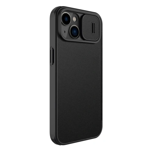 Kup Case Nillkin Qin Leder Pro Hülle für Apple iPhone 14 schwarz - NLK782 - {ean13} - Sklep Home Screen