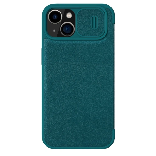Kup Etui Nillkin Qin Leather Pro Case Apple iPhone 14 zöld - NLK783 - {ean13} - Sklep Home Screen