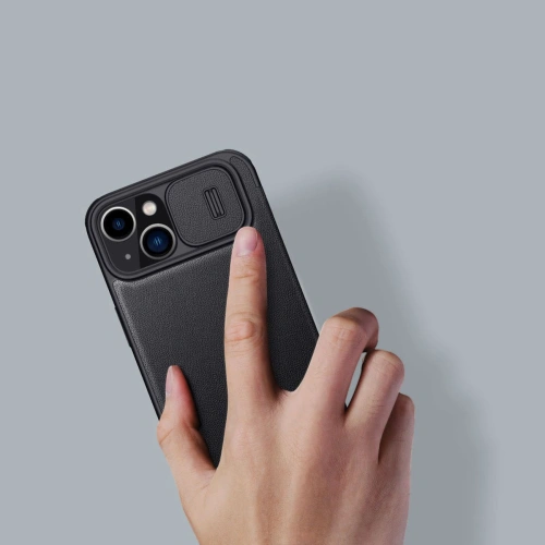 Kup Case Nillkin Qin Leder Pro Case Apple iPhone 14 grün - NLK783 - {ean13} - Sklep Home Screen