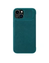 Nillkin Qin Leather Pro Case Apple iPhone 14 Plus / 15 Plus green