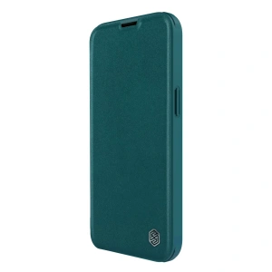 Etui Nillkin Qin Leather Pro Case Apple iPhone 14 Plus / 15 Plus zielony
