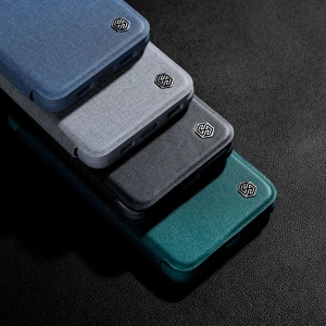 Etui Nillkin Qin Leather Pro Case Apple iPhone 14 Plus / 15 Plus zielony