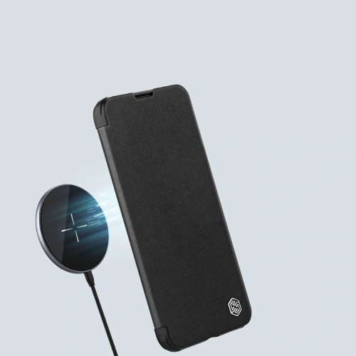 Kup Etui Nillkin Qin Cloth Pro Apple iPhone 14 Pro šedé - NLK793 - {ean13} - Sklep Home Screen