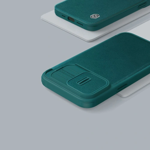 Kup Etui Nillkin Qin Cloth Pro Apple iPhone 14 Pro šedé - NLK793 - {ean13} - Sklep Home Screen