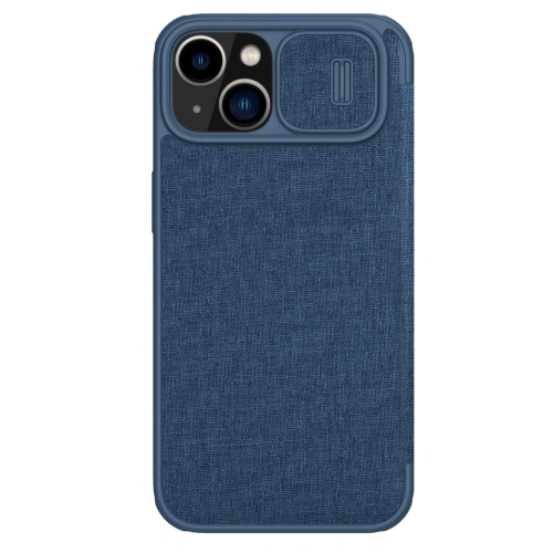 Kup Etui Nillkin Qin Cloth Pro Apple iPhone 14 Plus / 15 Plus kék - NLK794 - {ean13} - Sklep Home Screen