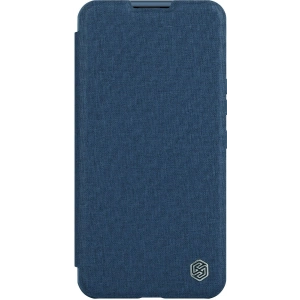 Etui Nillkin Qin Cloth Pro Apple iPhone 14 Plus / 15 Plus niebieski