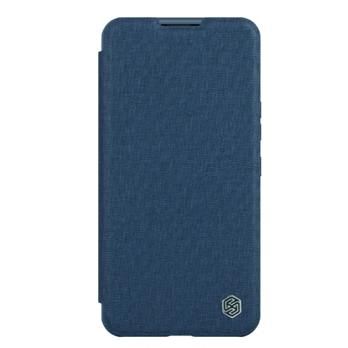 Kup Etui Nillkin Qin Cloth Pro Apple iPhone 14 Plus / 15 Plus modrý - NLK794 - {ean13} - Sklep Home Screen