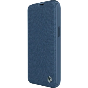 Etui Nillkin Qin Cloth Pro Apple iPhone 14 Plus / 15 Plus niebieski